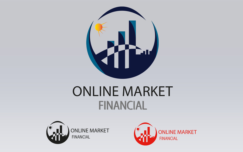Logo financier du marché en ligne - Caractéristiques de l’image 3