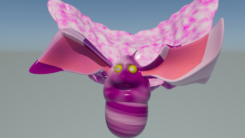 Fancy Elephant 3d model rigged and animated - Features Image 2