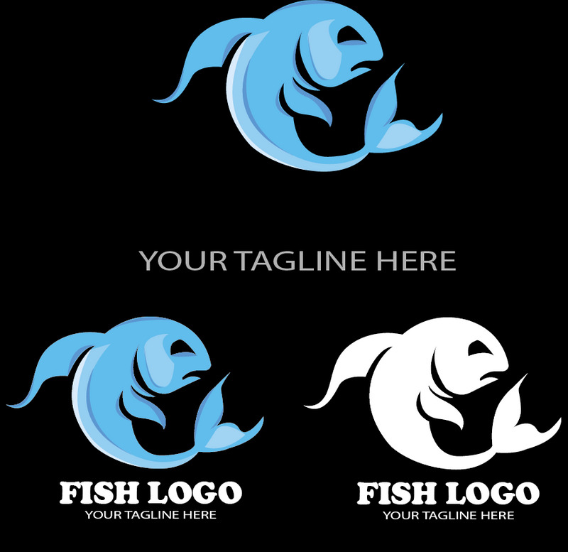 Logotipo de peixe combinando com todos os trabalhos de pesca e mar - Features Image 1