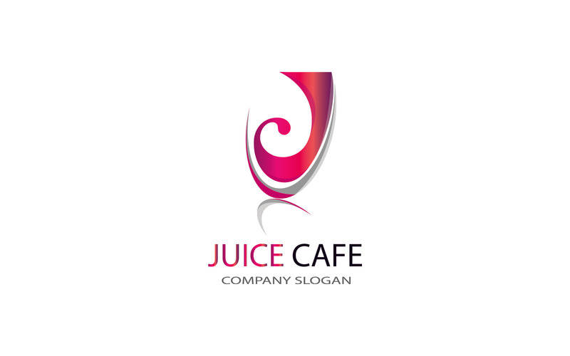 Modelo de logotipo de suco de café para todos os negócios de suco - Features Image 1