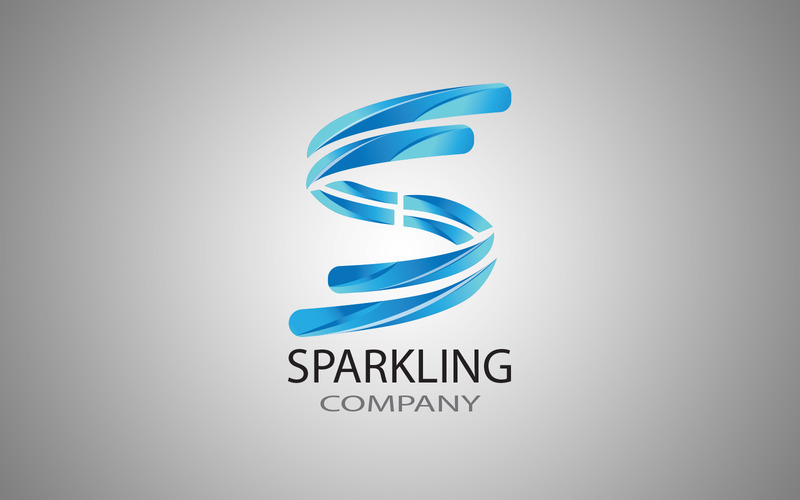 Logo scintillant Logo lettre S - Caractéristiques de l’image 1