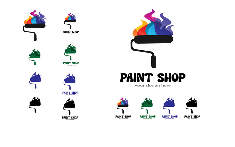 Paint Shop Logo Paint Home Logo - Features Image 1