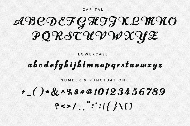 Sinami Handwritten Chic Font - Features Image 1