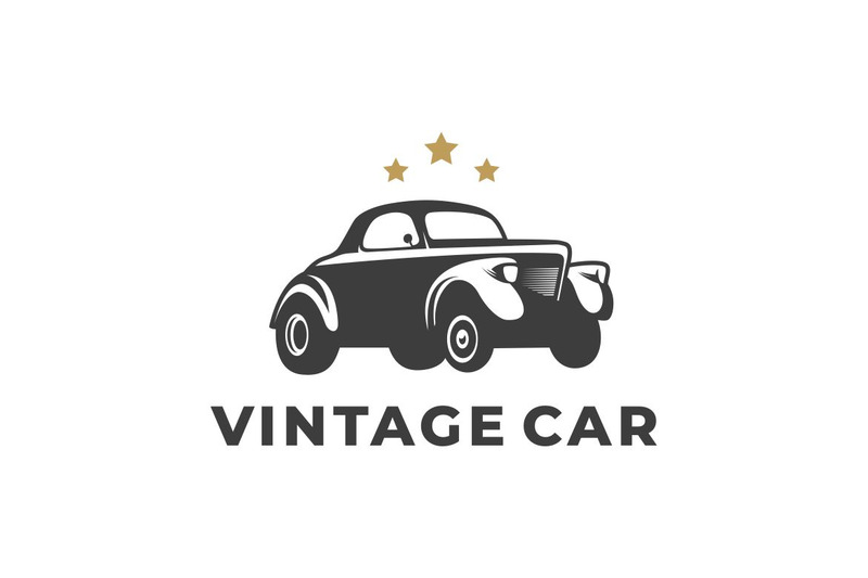 Design del logo grafico per auto d'epoca - Caratteristiche Immagine 1