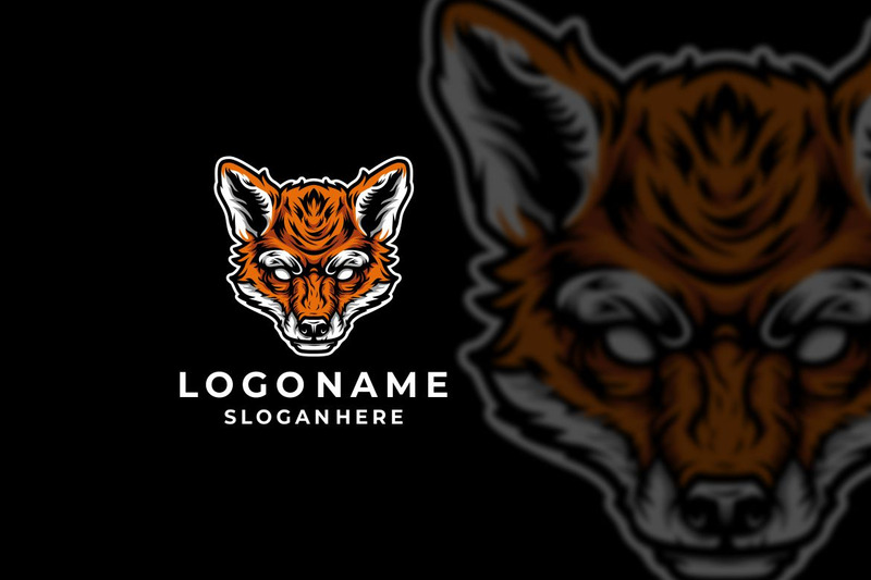 Графический дизайн логотипа Fox Head Front - Features Image 1