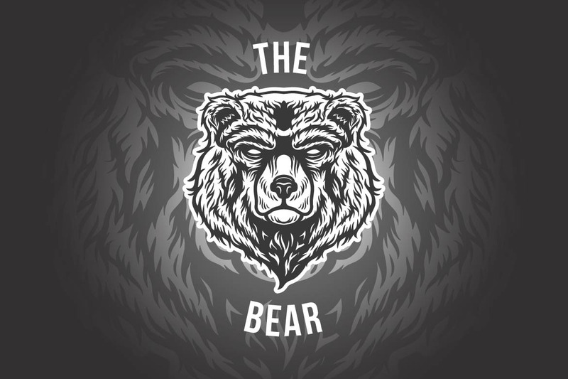 Bear Head Logo vector template - Features Image 1
