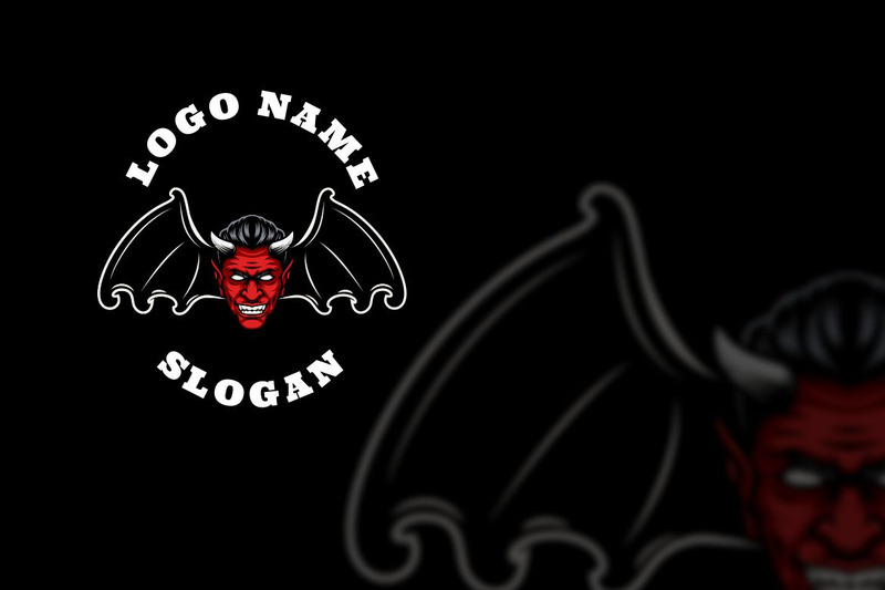 Hane Bat Grafisk Logotyp Design - Features Image 1
