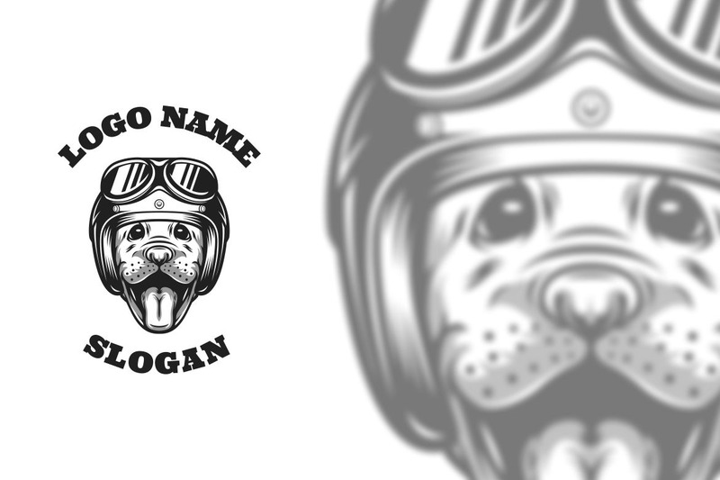 Hond Rit Grafisch Logo Ontwerp - Features Image 1
