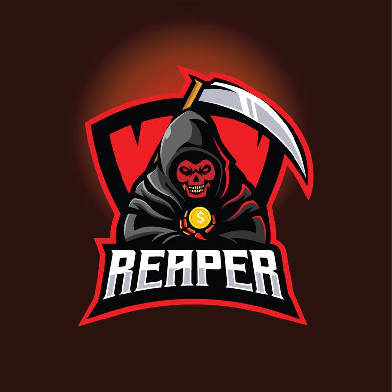 Reaper Mascot logo template - Features Image 1