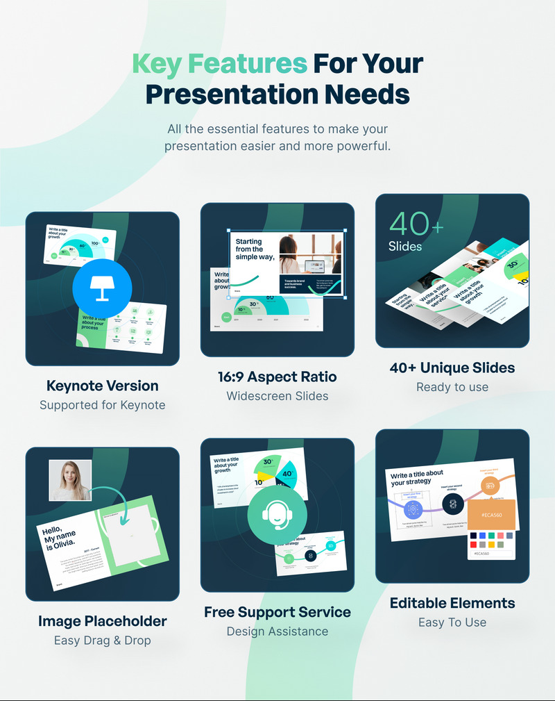 Brandly - Business Marketing Keynote Presentation Template