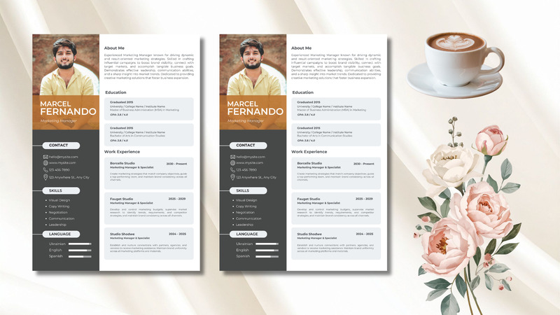 Marcel Fernando – Curriculum Vitae Professionale Strategico - Caratteristiche Immagine 2