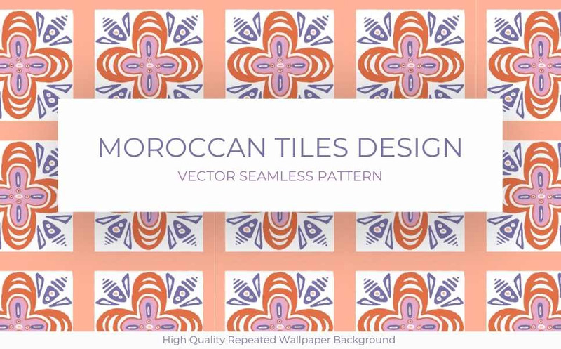 Arabesque Mosaic Seamless Pattern - Features Image 1