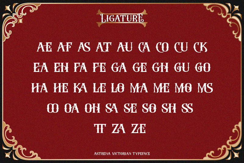 Астрена | Шрифт відображення шрифту - Features Image 11