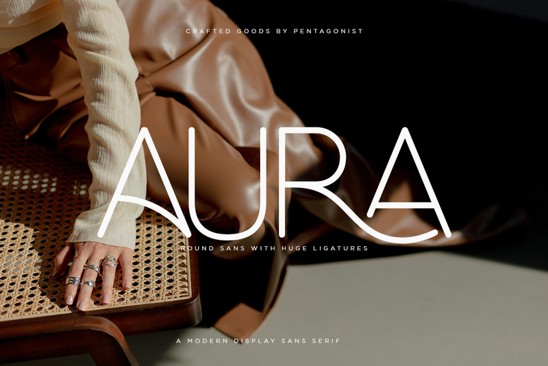 Aura | FREE Round Sans Serif - Features Image 1