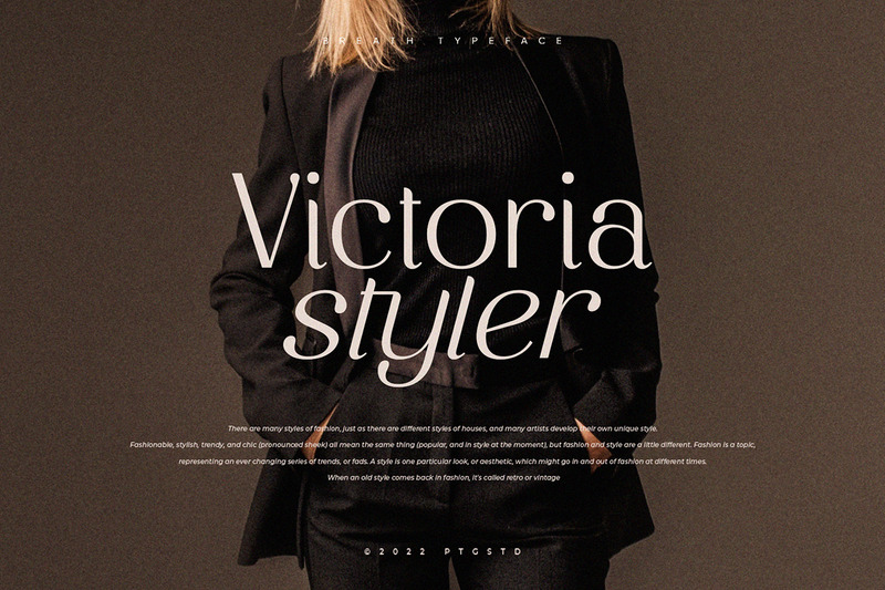 Breath | Modern Ligature Serif Font - Features Image 2