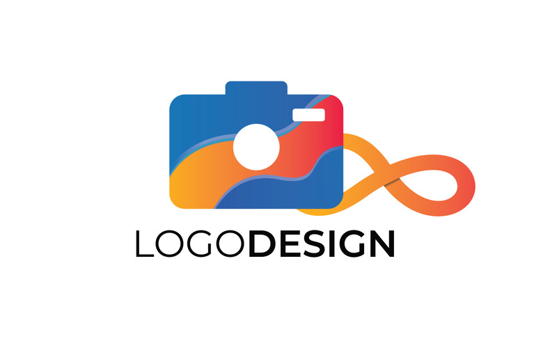 Full Color Camera Logo Template - Features Image 1