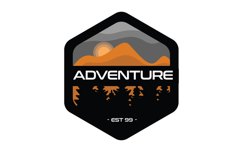 Tema di Loghi #160326 Adventure Badge Logo Template - Immagine Caratteristiche 1
