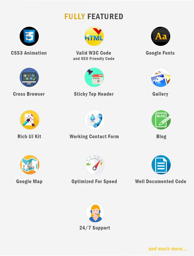 Mycv - Resume Landing Page Template - Features Image 1