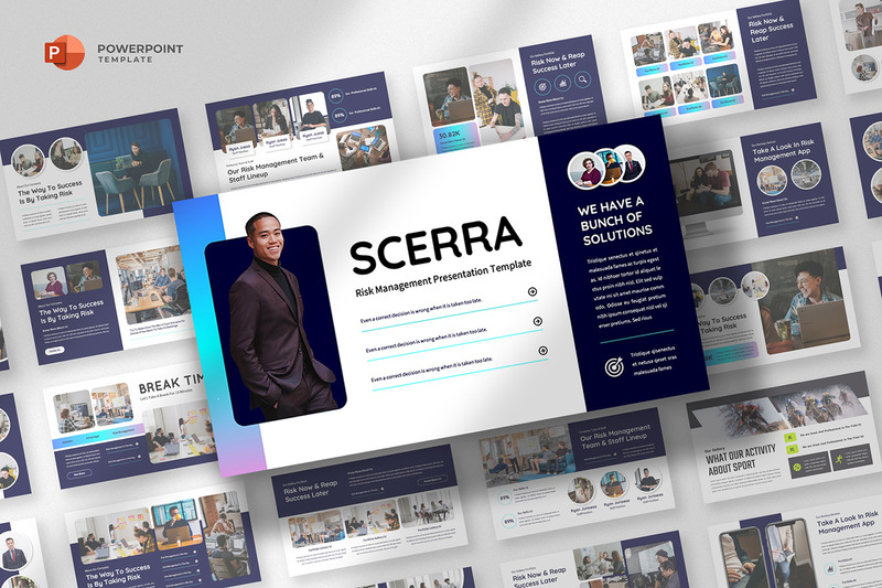 Scerra - Powerpoint-Vorlage für Risikomanagement - Eigenschaften Bild 1