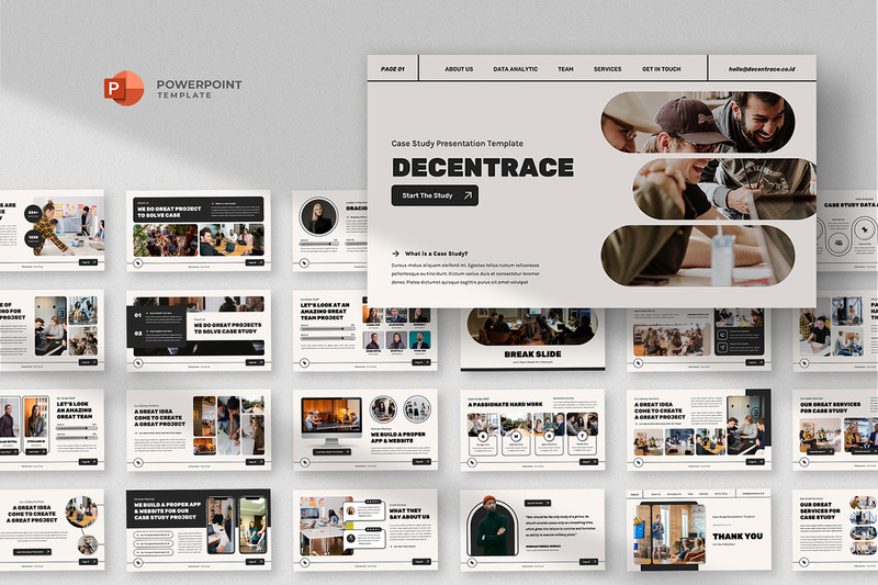 Decentrace - Fallstudie Powerpoint-mall - Features Image 1