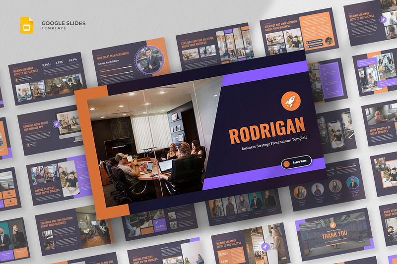 Rodrigan - İş Stratejisi Google Slayt Şablonu - Features Image 1