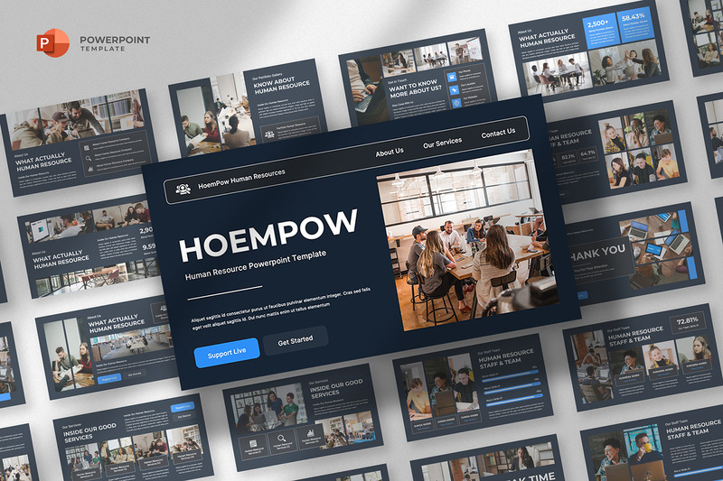 Hoempow - Personal Powerpoint-mall - Features Image 1