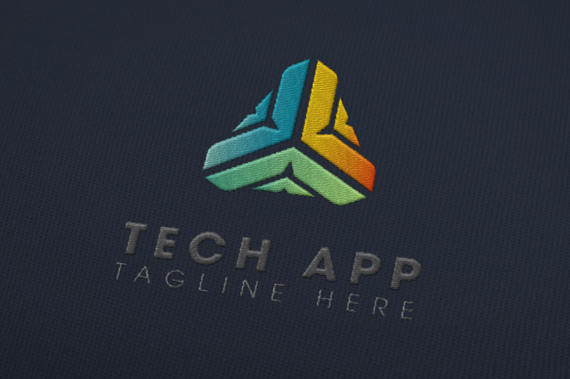 Tech App Modern Design Logo Template - Features Image 3