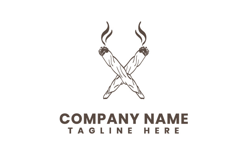 Natur Canna Eco Leaf logotyp mall - Features Image 1