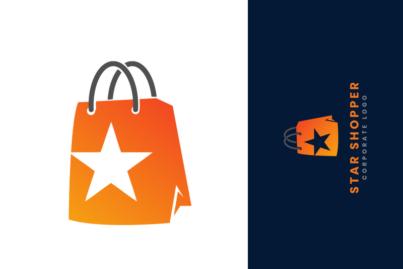 Star Shopper E-Commerce Logo Template - Features Image 2