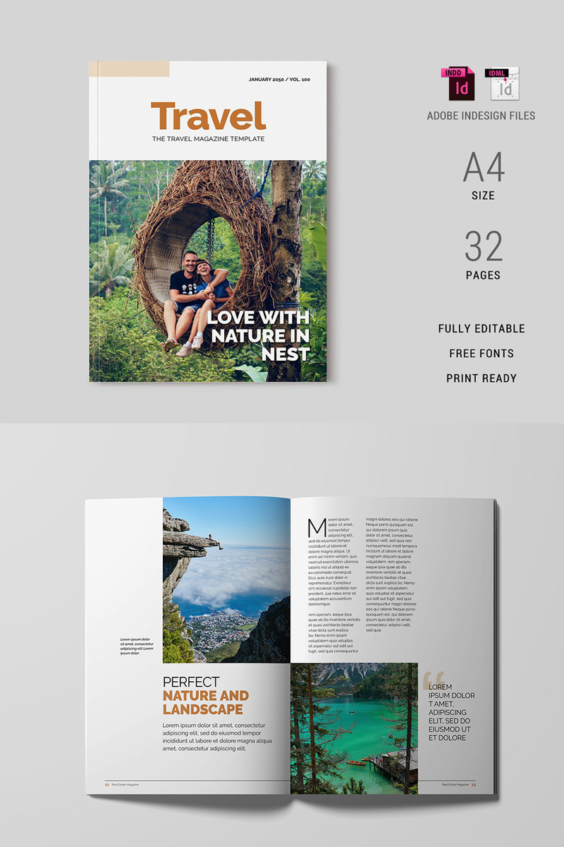 Travel Magazine Template 01 - Features Image 1
