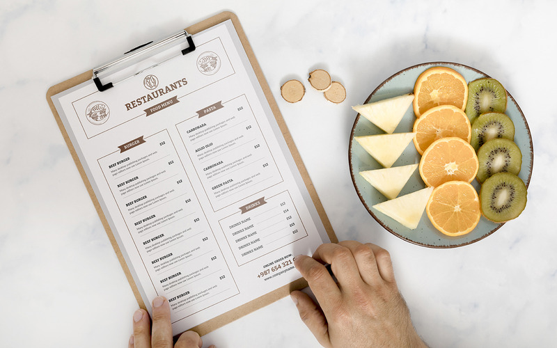 Modèle de menu de nourriture de restaurant - Caractéristiques de l’image 3