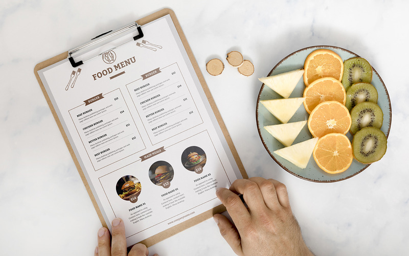 Modèle de menu de nourriture de restaurant - Caractéristiques de l’image 2
