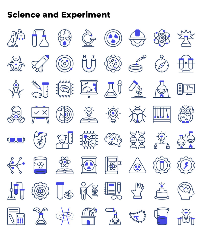 750+ Bundle of colored vector line icons - Features Image 5
