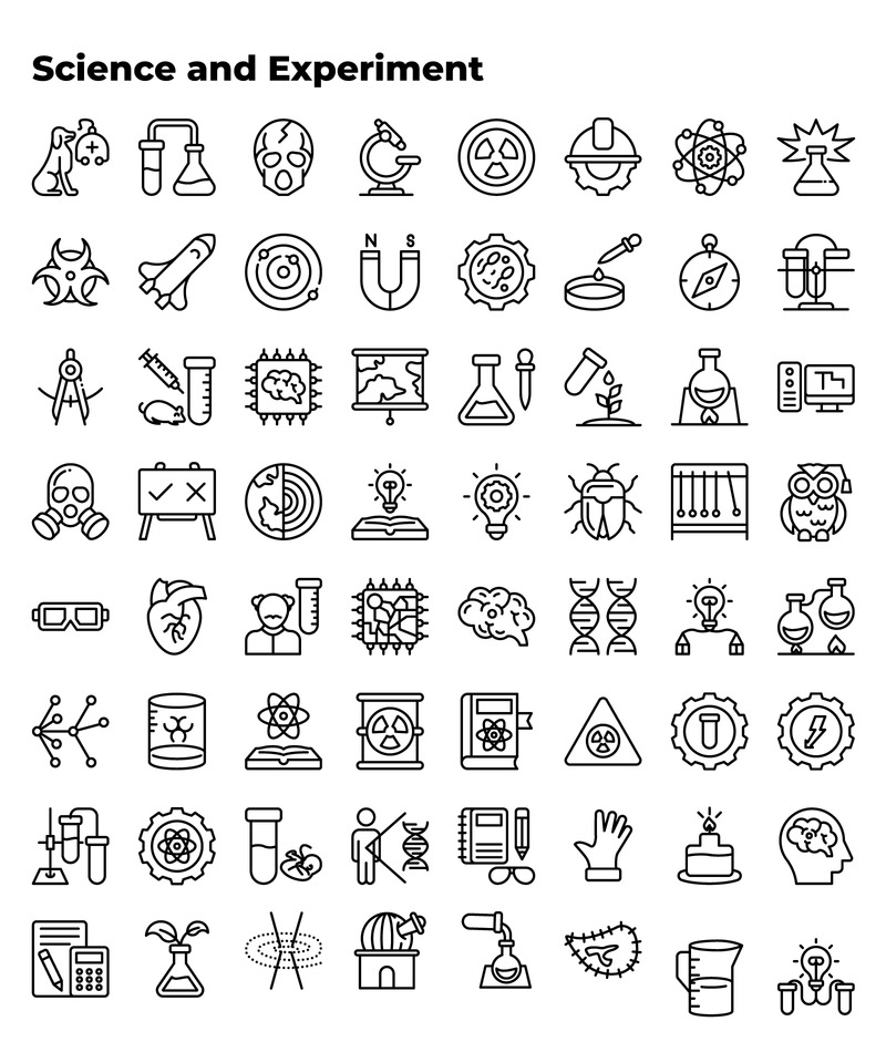 750+ Bundle of colored vector line icons - Features Image 16