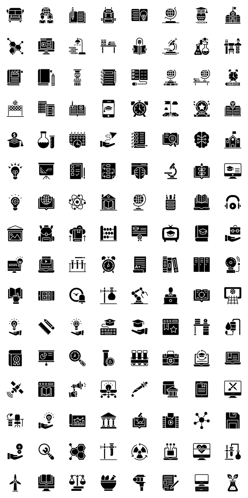 190+ образовательных иконок - Features Image 3