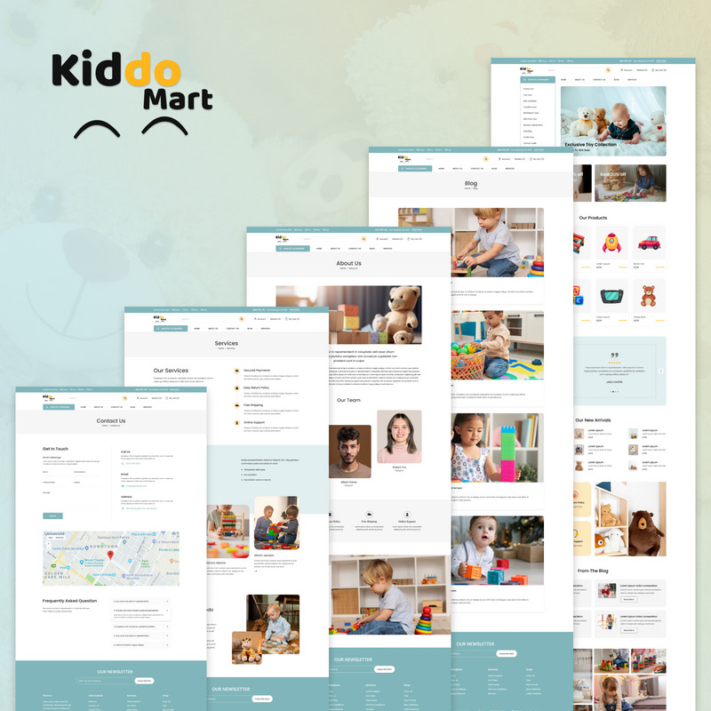 Cuteness Mart - HTML-шаблон для дитячих іграшок - Features Image 1