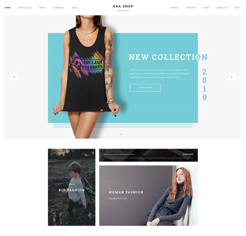 Ara - Fashion Store Multipurpose PSD Template - Features Image 1