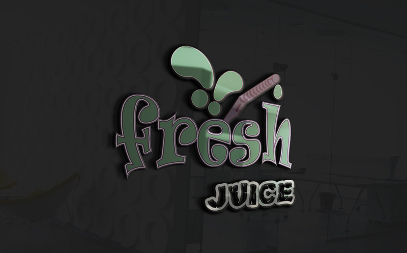 Logo de jus frais de haute qualité minimale - Caractéristiques de l’image 1