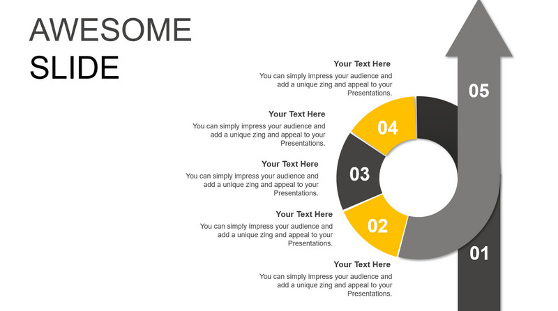 Businessman Golden Key PowerPoint Templates 48 Slides - Features Image 5