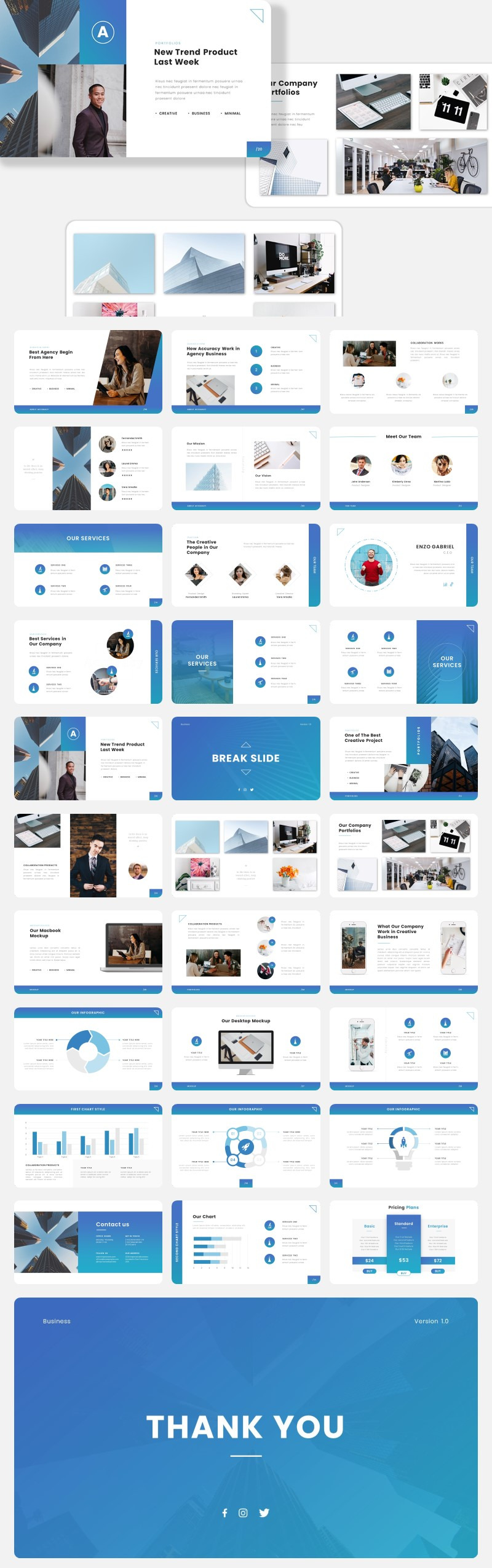 Doğruluk - Çok Amaçlı İşletme Google Slayt Şablonu - Features Image 1