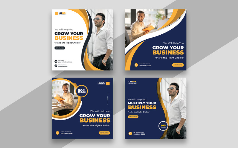 Digital Marketing Social Media Post Template Ver-10 - Features Image 1