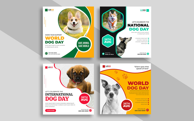 International Dog Day Social Media Post Ver-2 - Features Image 1