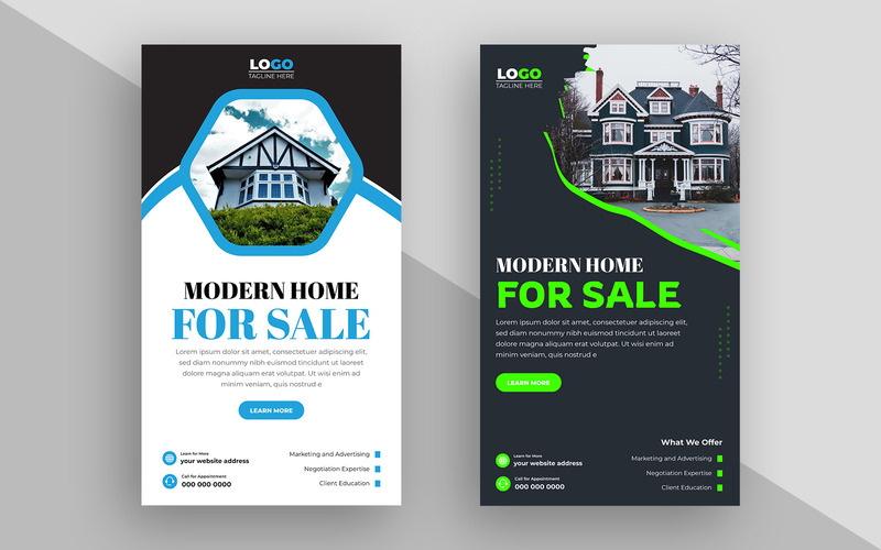 Real Estate Instagram Story Template Ver-1 - Features Image 1