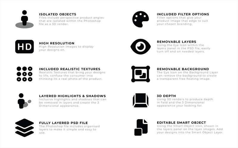 Customisable Tea Product Range Mockup - Features Image 1