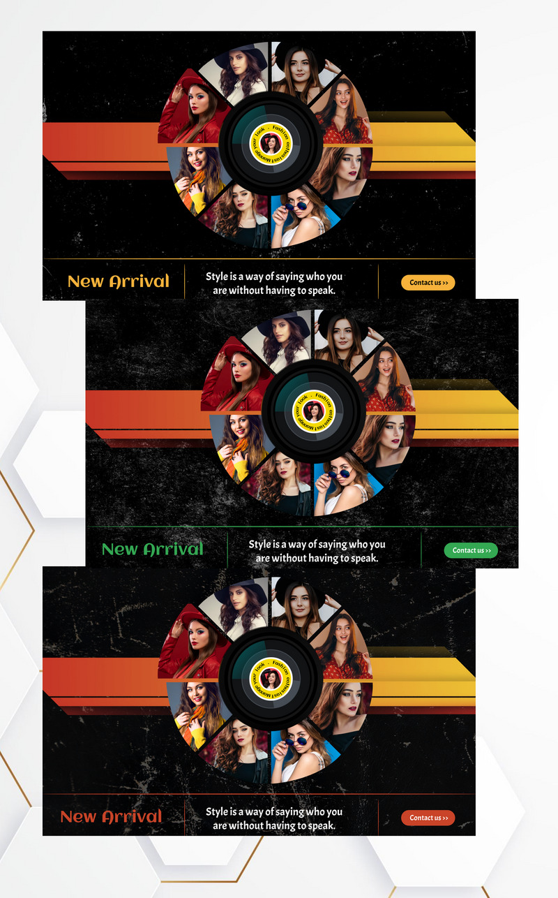 Kalveen - Free Website landscape modern banner template design - Features Image 1