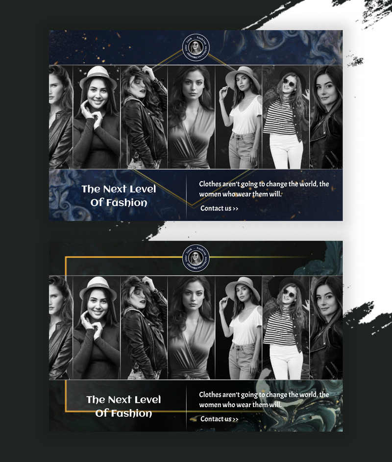 Gucie - Free Website landscape modern banner template design - Features Image 1