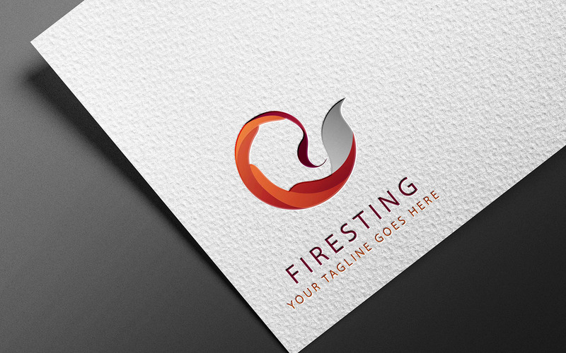 Firesting Your Tagline Goes Here Logo Template - Features Image 1