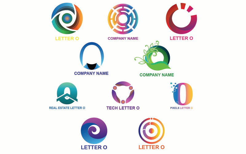 Letter O-logo sjabloon voor alle bedrijven en merken - Features Image 1