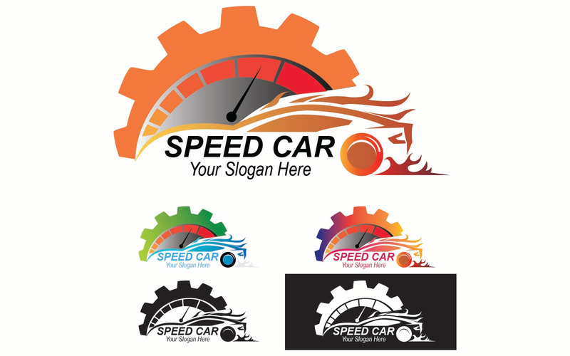Speed Car Logotypmall för alla bilar - Features Image 1