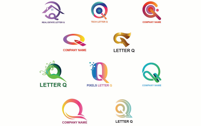Letter Q Logo Template For All Companies And Brands - Features Image 1